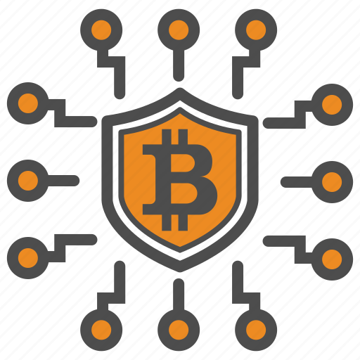 Bitcoin, bitcoins, blockchain, cryptocurrency, mining, safe, security icon - Download on Iconfinder