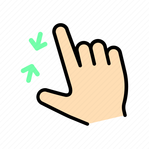 Finger, gesture, hand, touch icon - Download on Iconfinder