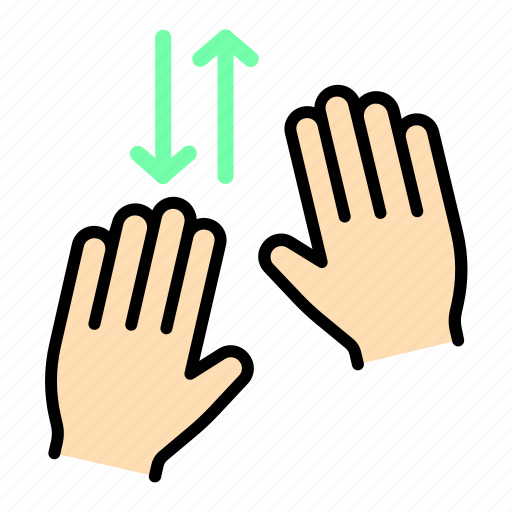 Finger, gesture, gestures, hand, touch icon - Download on Iconfinder