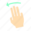finger, gesture, hand, touch 