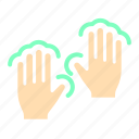 finger, gesture, hand, touch