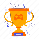 champion trophy, winner, award, prize, achievement, e-sports, esports, gaming, game