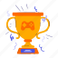champion trophy, winner, award, prize, achievement, e-sports, esports, gaming, game 