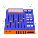 sound mixer, equalizer, record, control, controller, podcast, microphone, broadcast, voice
