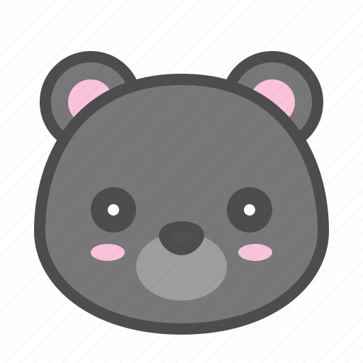 Avatar, bear, cute, face, kuro icon - Download on Iconfinder
