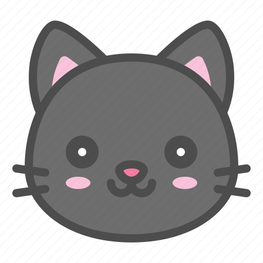 Avatar, cat, cute, face, kitten, smile icon - Download on Iconfinder