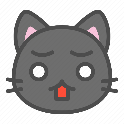 Avatar, cat, cute, face, kitten, surprise icon - Download on Iconfinder