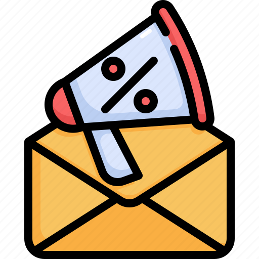 Email, shopping, marketing, sale, promotion, advertisement, discount icon - Download on Iconfinder