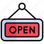 open, open sign, shop, store, market, online, ecommerce 