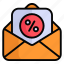 discount mail, discount, mail, sale, letter, envelope, message 