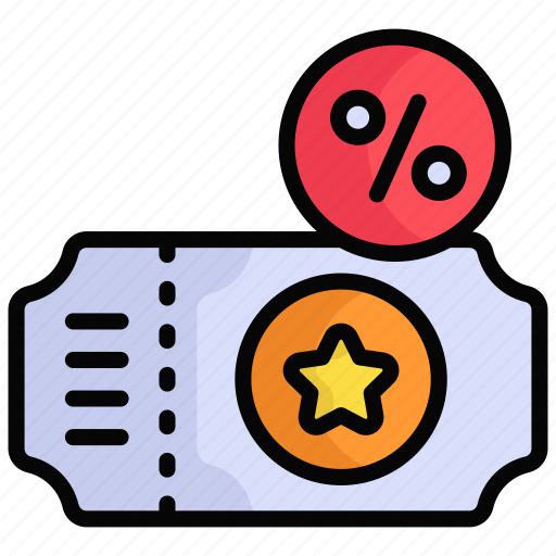 Discount coupon, percentage, discount, tag, price, sale, ecommerce icon - Download on Iconfinder