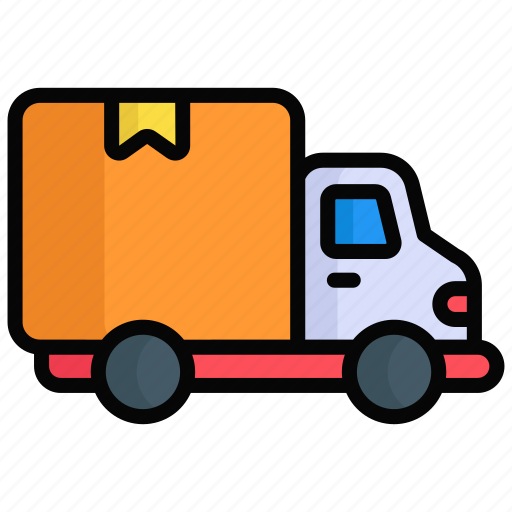 Delivery, cargo, package, box, shipping, truck, transportation icon - Download on Iconfinder