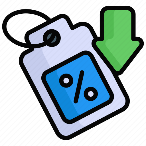 Less price, price tag, tag, price, sale, discount, ecommerce icon - Download on Iconfinder
