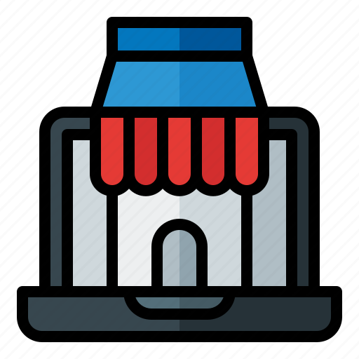Commerce, discount, laptop, market, online, shopping, web icon - Download on Iconfinder