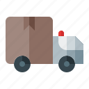 box, commerce, delivery, discount, market, truck