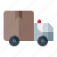 box, commerce, delivery, discount, market, truck 