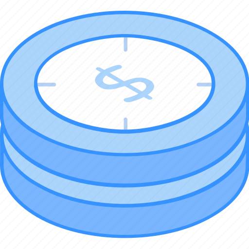 Wealth, coin stack, money, cash, capital icon - Download on Iconfinder
