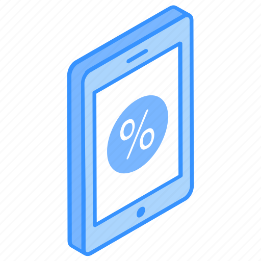 Mobile discount, online discount, online offer, online sale, app discount icon - Download on Iconfinder