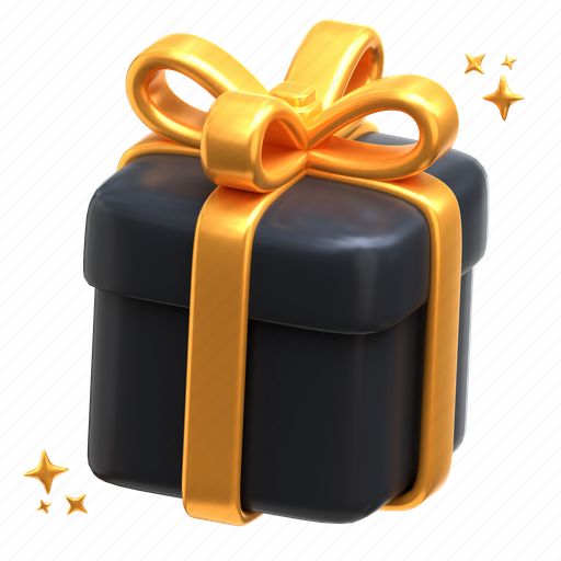 Gift, box, present, 3d, surprise, background, vector icon - Download on Iconfinder