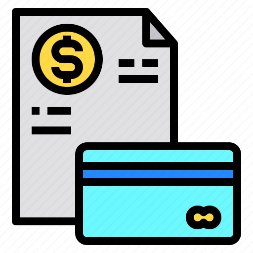 Bill, card, credit, invoice, money, payment icon - Download on Iconfinder