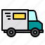 delivery, shipping, truck, vehicle 