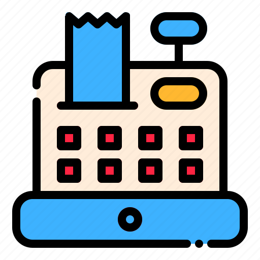 Cash register, commerce and shopping, shop, shopping, cart, ecommerce, buy icon - Download on Iconfinder