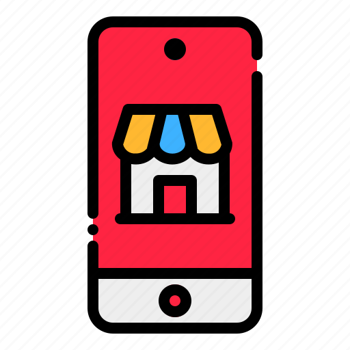 Mobile store, commerce and shopping, shop, shopping, cart, ecommerce, buy icon - Download on Iconfinder