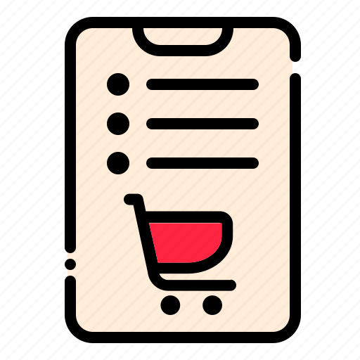 Shopping list, commerce and shopping, shop, shopping, cart, ecommerce, buy icon - Download on Iconfinder