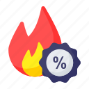 flame, sale, discount, black friday, fire, hot, offer