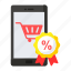 smartphone, discount, ecommerce, promotion, device 