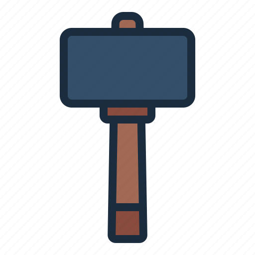 Hammer, blacksmith, metalwork, industry, tools icon - Download on Iconfinder