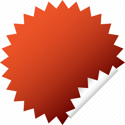 Blank, red, sticker icon - Download on Iconfinder