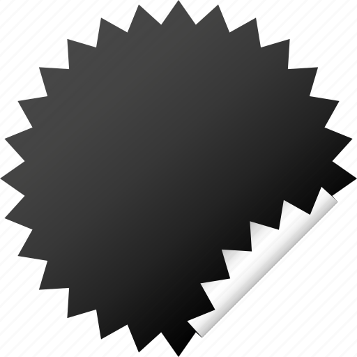 Blank, dark, label, sticker icon - Download on Iconfinder
