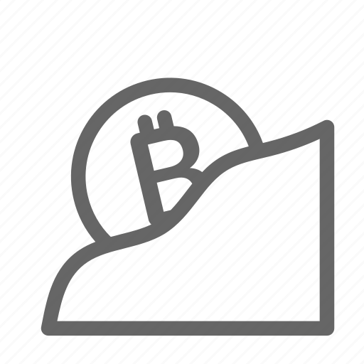Bitcoin, blockchain, coin, crypto, cryptocurrency, mine icon - Download on Iconfinder