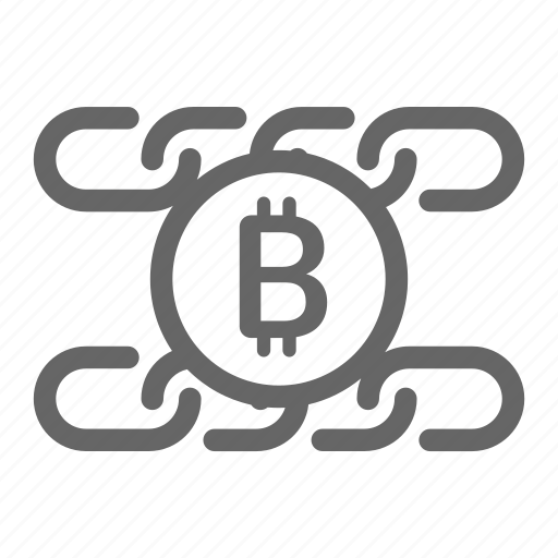 Bitcoin, blockchain, chain, coin, cryptocurrency, payment icon - Download on Iconfinder