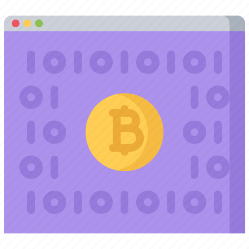 Bitcoin, block, chain, code, cryptocurrency, program, programming icon - Download on Iconfinder
