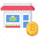 bitcoin, block, chain, coin, cryptocurrency, product, shop