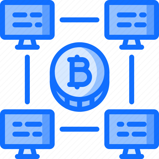 Bitcoin, block, chain, coin, cryptocurrency, network, pool icon - Download on Iconfinder