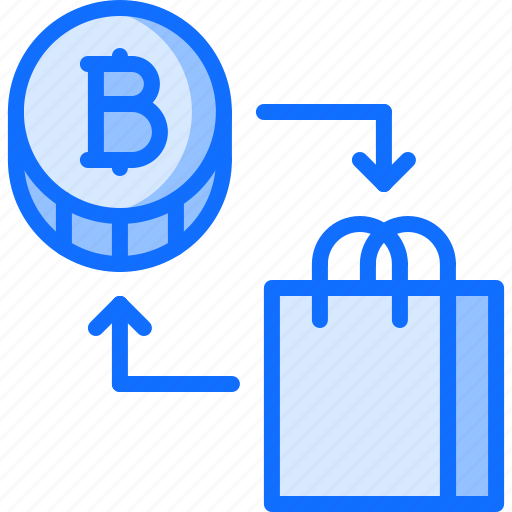 Bitcoin, block, chain, coin, cryptocurrency, exchange, product icon - Download on Iconfinder