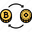 bitcoin, block, chain, coin, cryptocurrency, exchange 