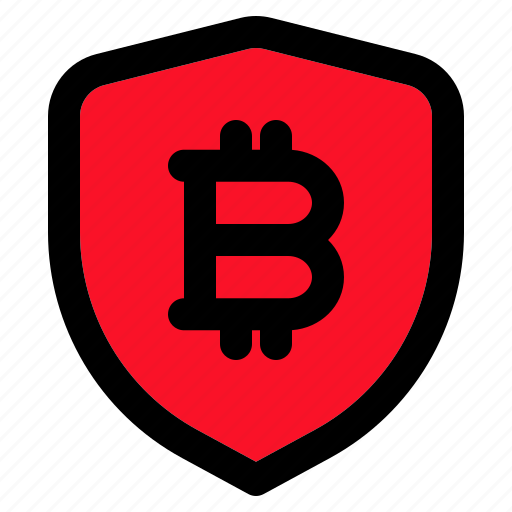 Protection, shield, blockchain, cryptocurrency, bitcoin icon - Download on Iconfinder