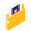 video folder, media folder, multimedia folder, movie folder, data folder 
