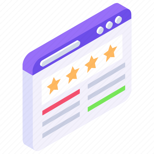 Website ranking, web rating, ratings, reviews, ranking icon - Download on Iconfinder