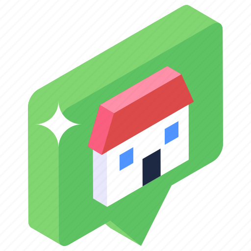 Home message, home communication, conversation, discussion, real estate chat icon - Download on Iconfinder