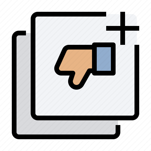 Dislike, bad, review, hate, reaction, disadvantage icon - Download on Iconfinder