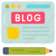 blog, site, personal, website, newsletters, vlog, writing 