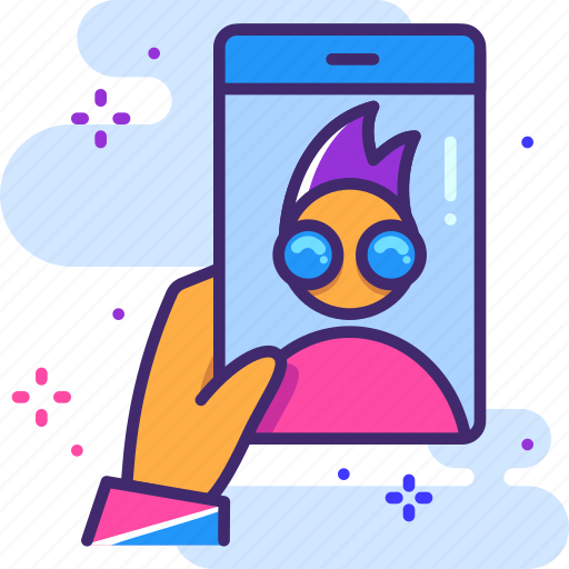 Live, phone, selfie icon - Download on Iconfinder
