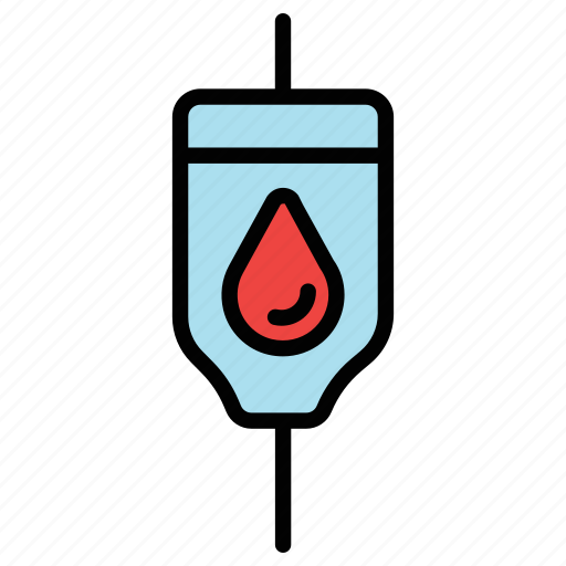 Blood, donation, transfusion, iv, bag, cell, cells icon - Download on Iconfinder