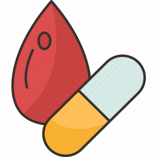 Anticoagulant, medicine, blood, clots, treatment icon - Download on Iconfinder