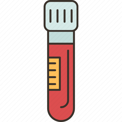 Blood, tube, test, sample, medical icon - Download on Iconfinder
